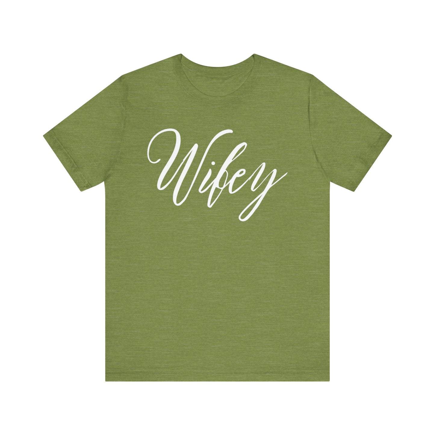 Wifey Cursive Letters T-shirt
