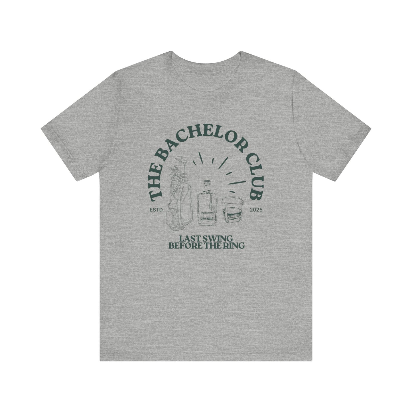 The Bachelor Club Golf Bag and Drinks T-shirt