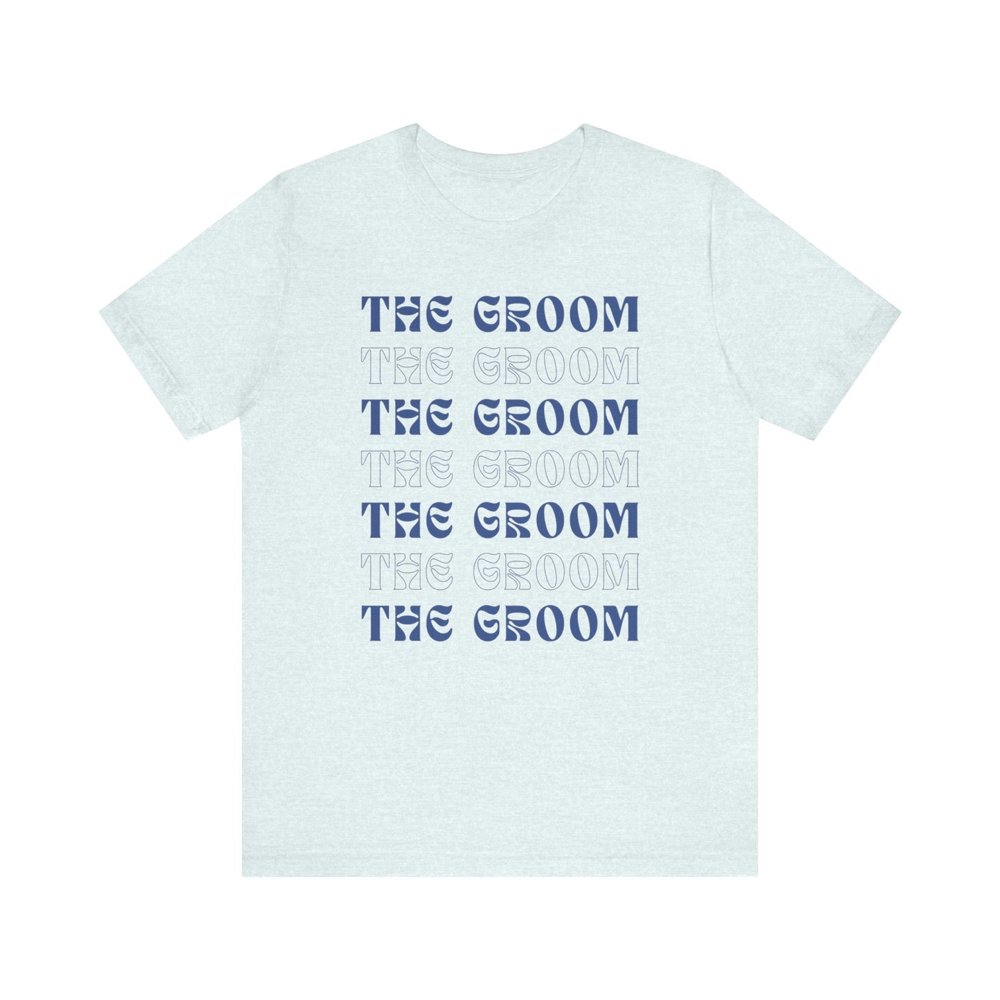 The Groom Repeat Lettering T-shirt
