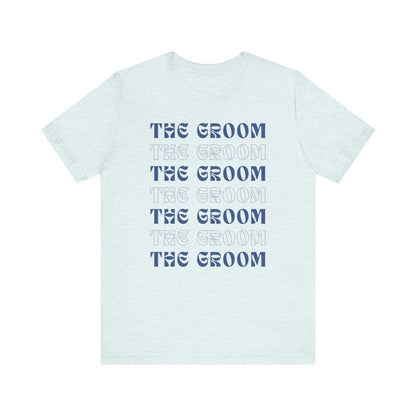 The Groom Repeat Lettering T-shirt