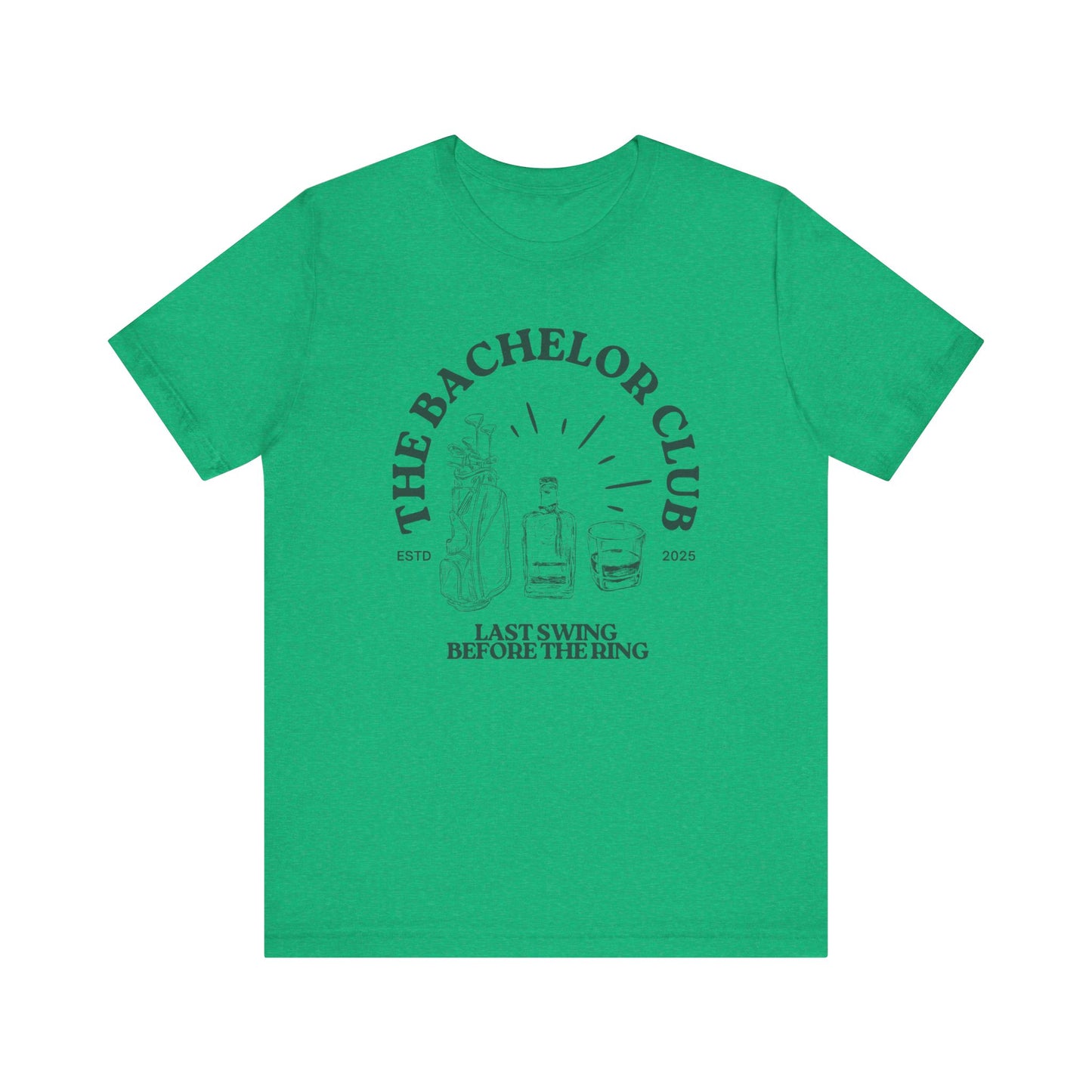 The Bachelor Club Golf Bag and Drinks T-shirt