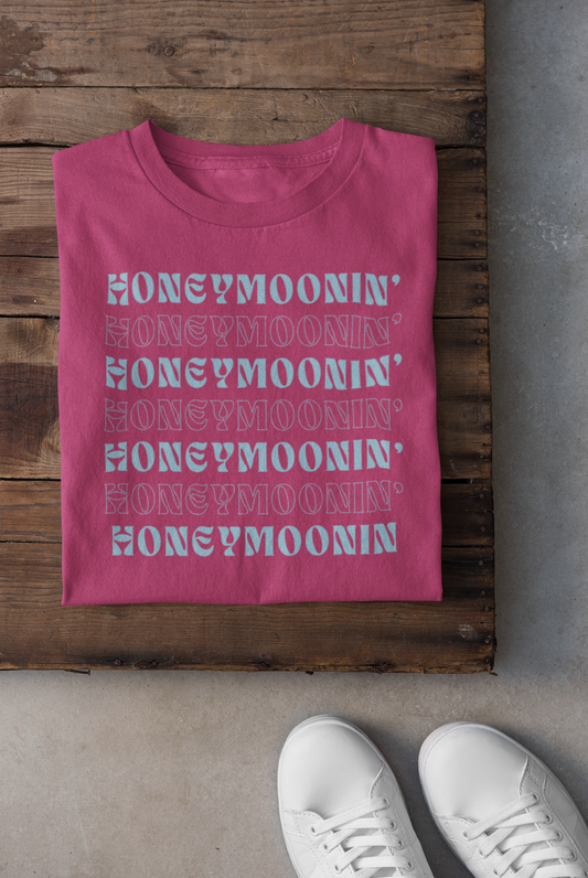 Honeymoonin' on Repeat T-shirt