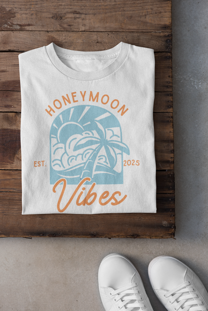 Honeymoon Vibes Beach T-shirt