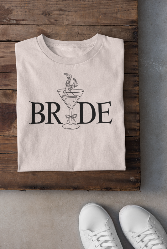 Bride cowgirl T-shirt