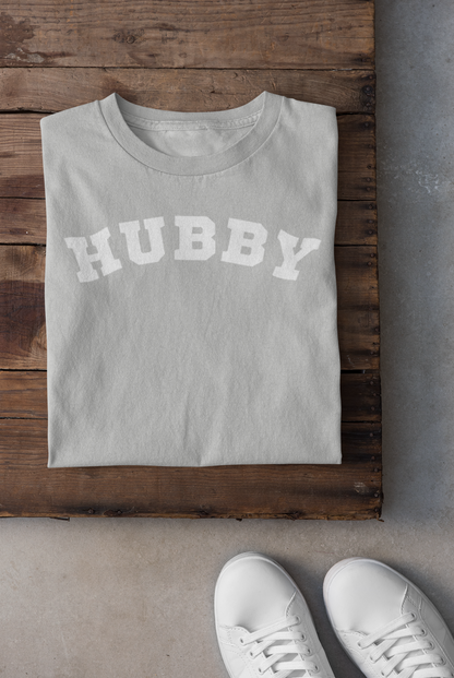 Hubby Block Letter T-shirt